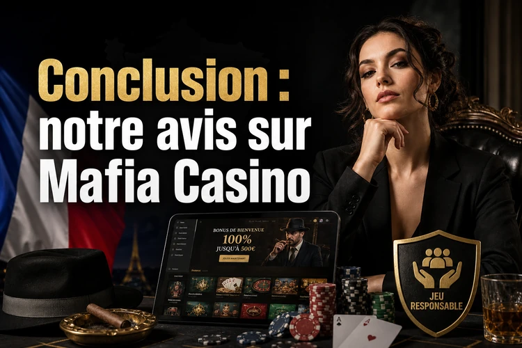 Conclusion : notre avis sur Mafia Casino