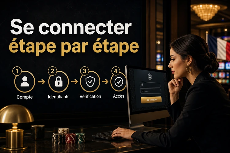 Se connecter étape par étape
