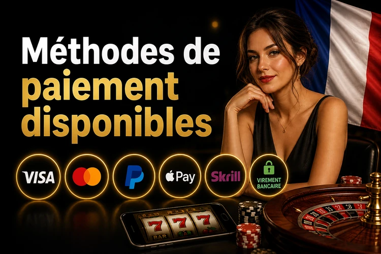 Méthodes de paiement disponibles